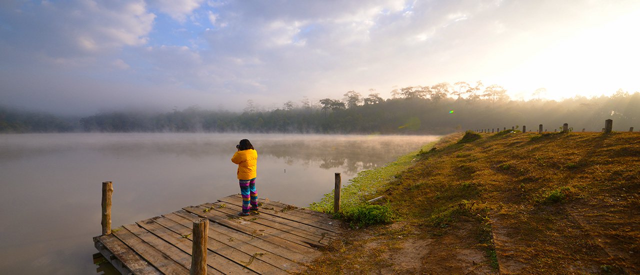 cover A moment of bliss amidst the mist...Khun Wang Ban Wat Chan Project