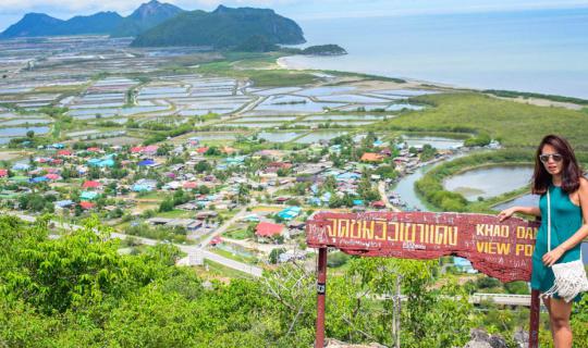 cover Visit Khao Daeng, Bueng Bua Sam Roi Yot, sleep in Pranburi, and see the Baramee at Rajabhakti Park.
