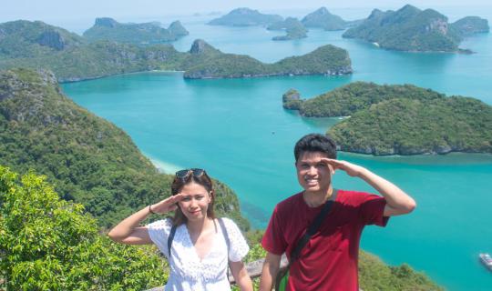 cover Koh Samui Fun 4 Days 3 Nights: Diving, Hiking, Views, Budget-Friendly Accommodation with Million-Dollar Views (6,000 Baht)