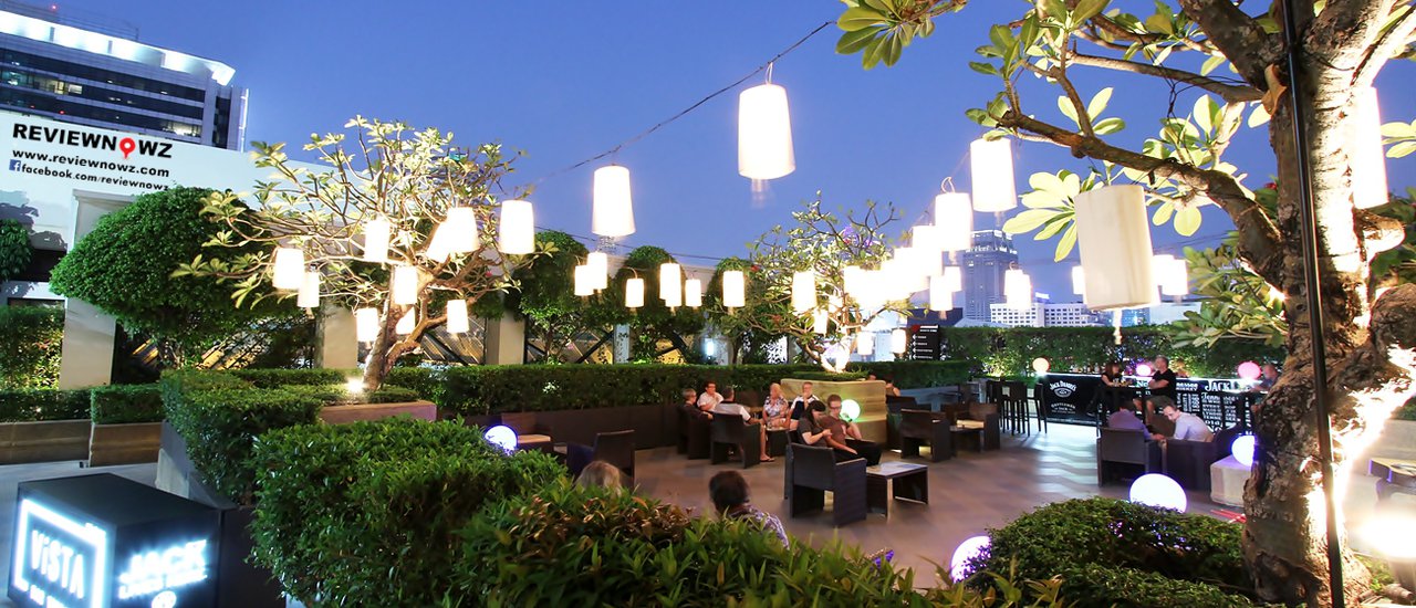 cover Vista Bar Terrace at Pathumwan Princess Hotel