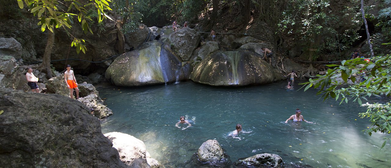 cover +++ Erawan Waterfall 2 Days 1 Night with 1000 Baht, No Car Needed +++