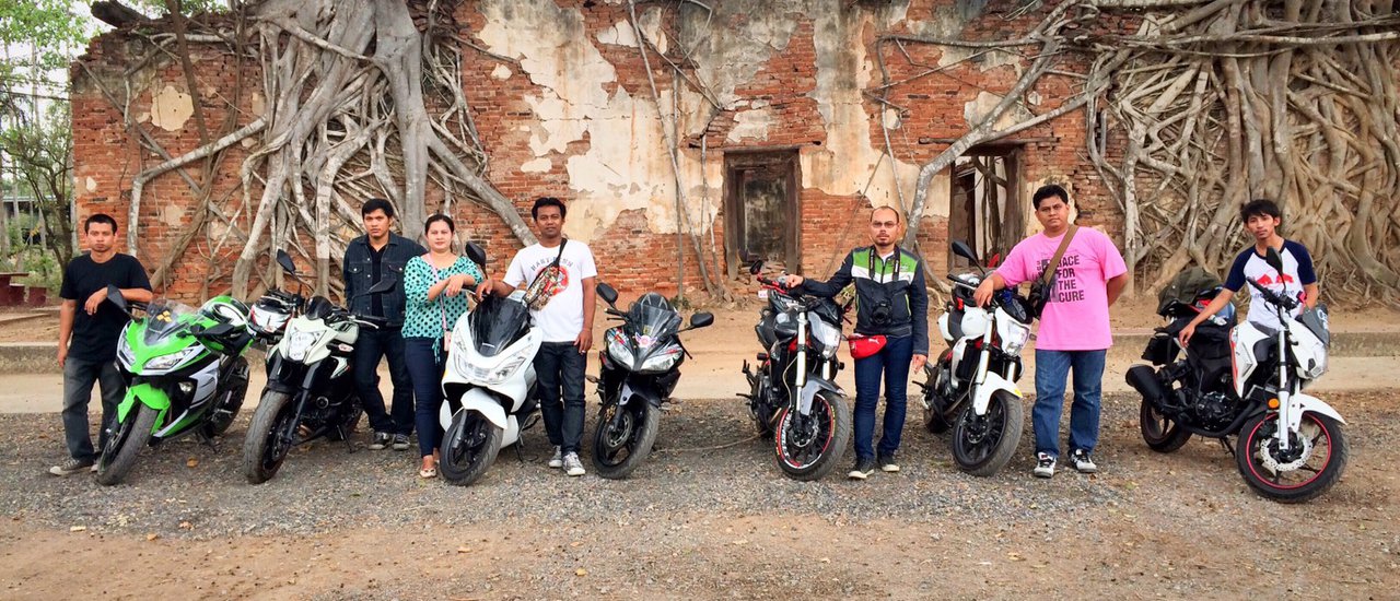cover # Let's Ride for a Day # One Day Trip Ayutthaya - Sam Chuk 6 Places with 24 Hours