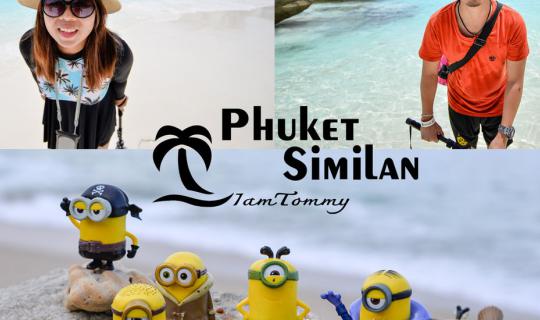 Cover Phuket... Similan... The two of us who didn't just go as two....