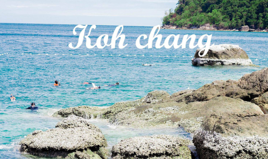 cover "You can travel to Koh Chang, Trat for 3,000 baht."