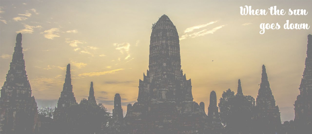 cover A cool day trip: Have lunch in Nakhon Pathom and watch the sunset in Ayutthaya.