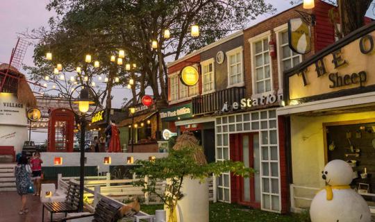 Cover Sheep Village: A charming riverside restaurant with adorable decor a...