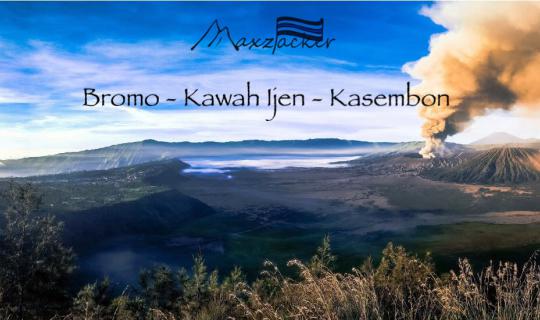 Cover Bromo - Kawah Ijen - Kasembon: Roaring Volcanoes, Hunting for Blue F...