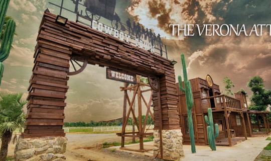 cover When I set out for Verona, I rode a horse-drawn carriage in the cowboy town, admiring the little Texas in the mountains.