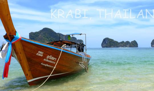 Cover Travelogue: "Krabi in 3 Days and 2 Nights"...