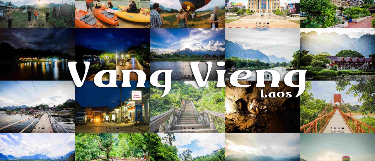 cover 8 Steps to Vang Vieng: Blue Lagoon | Cave Swimming | Tham Jang | Kayaking | Pha Ngern | Hot Air Balloon