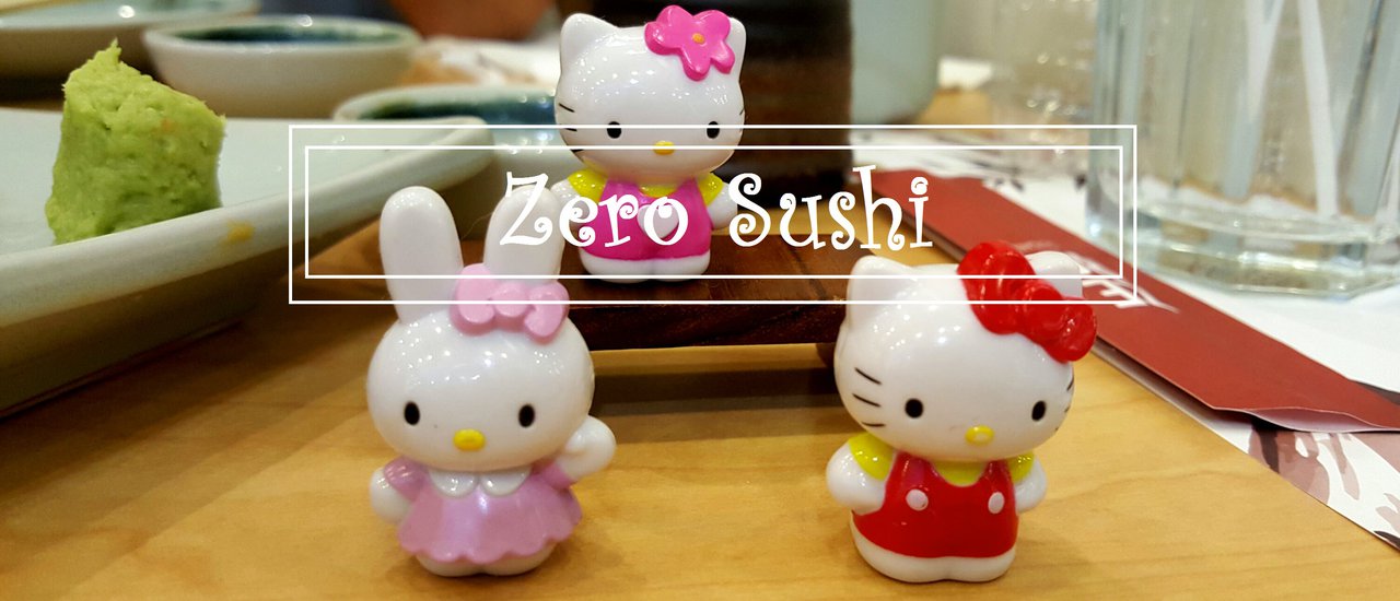 cover Mini Reviewแก็งค์คิตตี้บุก Zero Sushi @ จามจุรีสแควร์