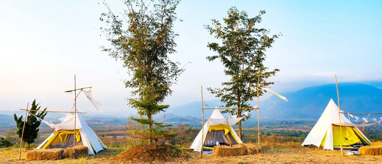 cover [ ★ ] 2 Days 1 Night Glamping Experience at GOOD OLD DAYS, Chanthaburi Province, Enjoy the Cool Breeze