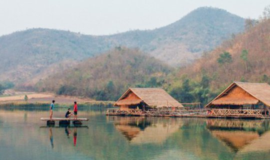 Cover Escape the hustle and bustle... and relax at the "Khao Wong Reservoi...