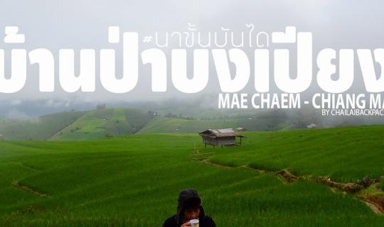 cover Rice Terraces: 500 Baht for 5 Million Views, Sleeping in a Secluded Hut in the Middle of the Rice Fields at Ban Pa Bong Piang.