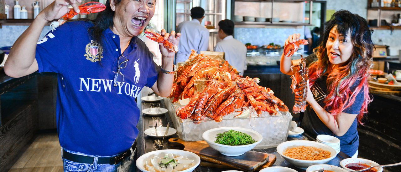 cover ..Sunday Brunch Review: 1,800 Baht for Unlimited Boston Lobster with Mom Pranom at Scalini, Hilton Sukhumvit