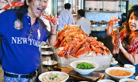 cover ..Sunday Brunch Review: 1,800 Baht for Unlimited Boston Lobster with Mom Pranom at Scalini, Hilton Sukhumvit