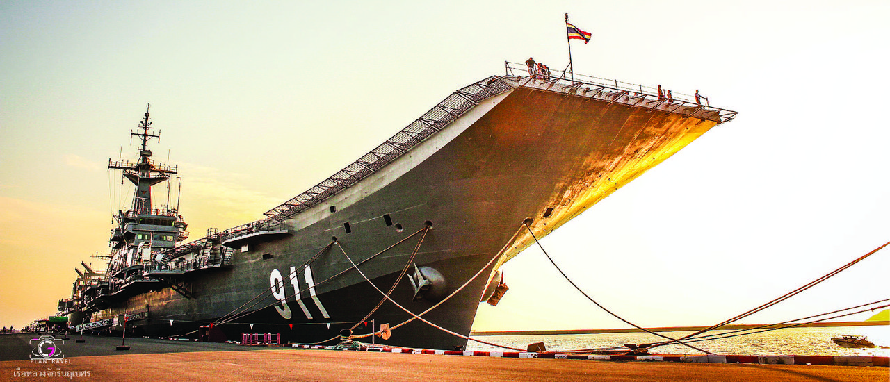 cover Ruling the skies and the seas, the Chakri Naruebet.
@HTMS Chakri Naruebet, Chonburi Province