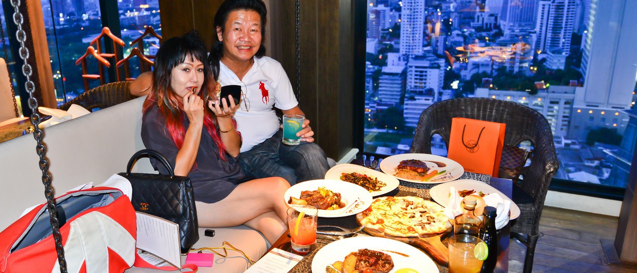 cover ..กิน-ดื่ม ไม่อั้นโปร Sky Dining ที่ห้องอาหาร Medinii ชั้น 35 ร.ร. The Continent Bangkok และมาวไม่ขับกับ แม่ประนอม จ้า