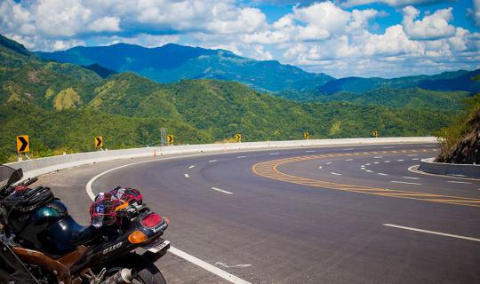 cover 1 Person and 2 Large Wheels Chumphon-Phu Thap Boek Uttaradit