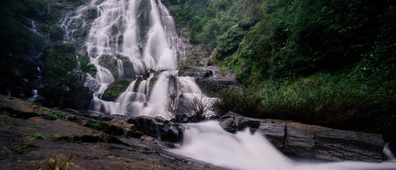 cover "Rainbow Waterfall, Starry Mist" - A Weekend Getaway