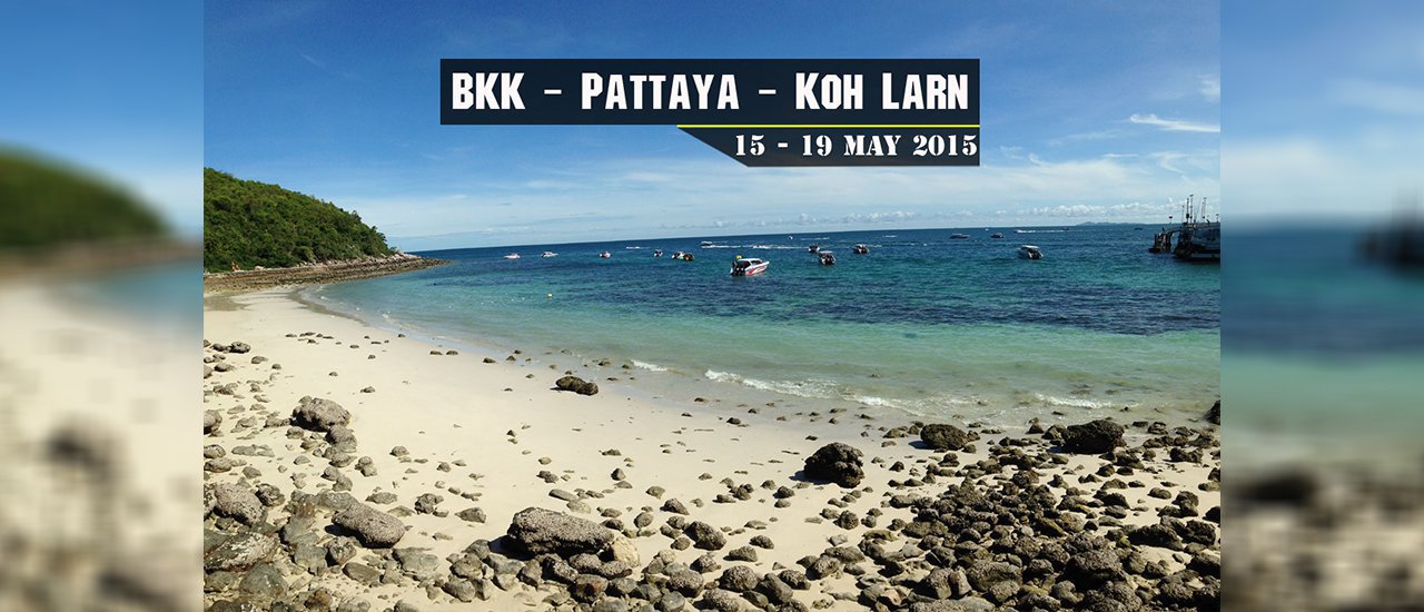 cover Backpack Bangkok - Pattaya - Koh Larn (Travel on a Budget)