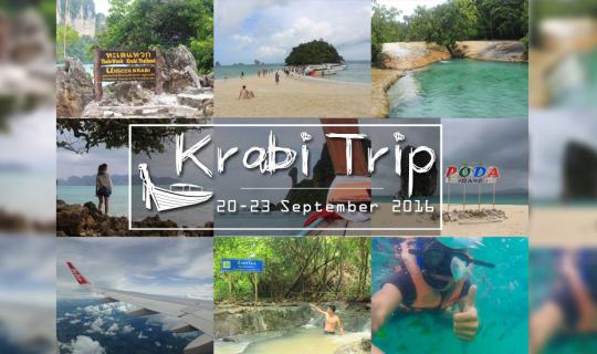 Cover Backpack Krabi 4 days 3 nights with free flight!!! (Budget 3,500.-)...