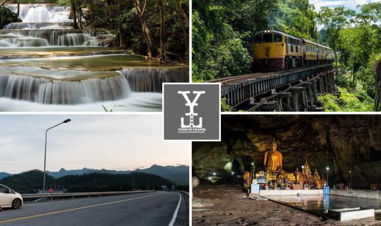 cover Solo Adventure: Huay Mae Khamin Waterfall, Srinagarind Dam, Death Railway, and Krasae Cave