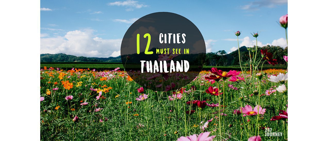 cover 12 MUST-SEE CITIES IN THAILAND: Travel Thailand all year round, 12 cities, 12 months!