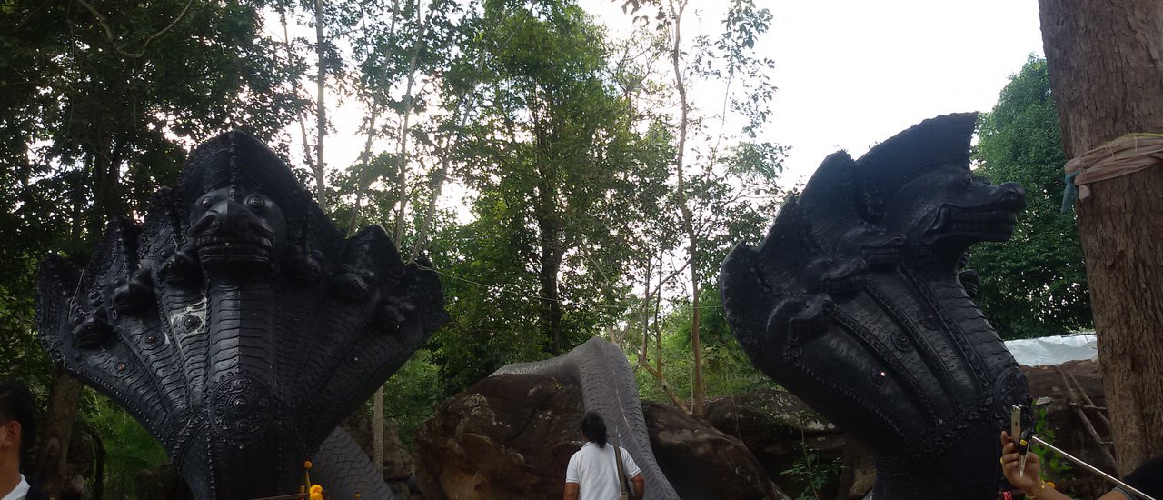 cover Following the Naga Trail: Wat Tham Pha Wang Phaya Nak + Wat Tham Khuha Sawan, Khong Jiam