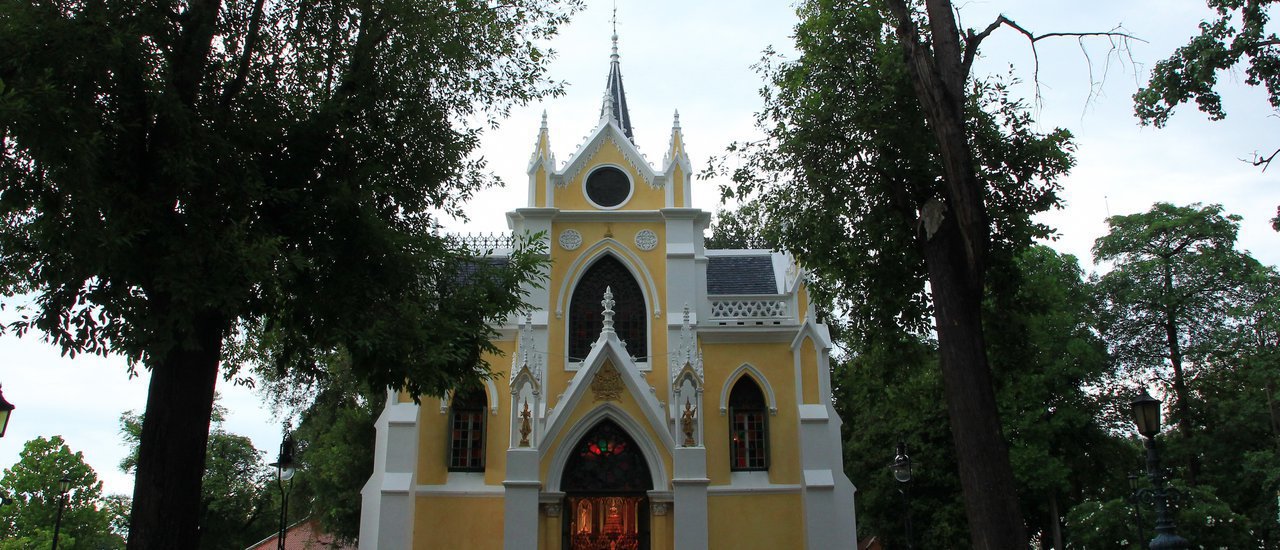 cover Western-style Thai church