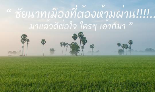 cover Chai Nat, a city you must not miss!It's a place that will warm your heart. Everyone is coming here.