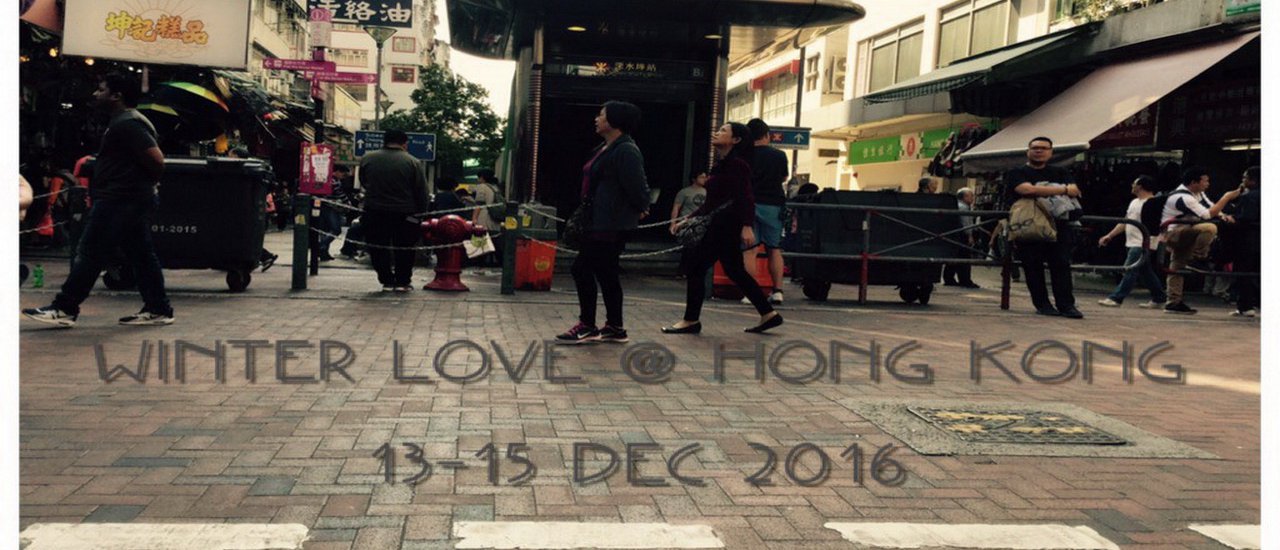 cover Winter love in Hong Kong (and we will walk together)