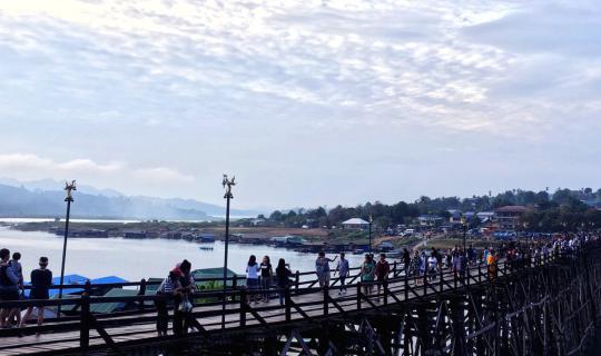 cover Exploring the Enchanting Land of Mallika R.E. 124, the Mon Bridge