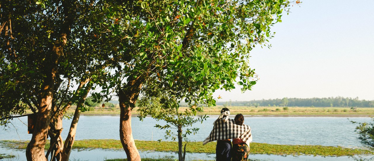 cover Find peace and tranquility at a rural buffalo farm.