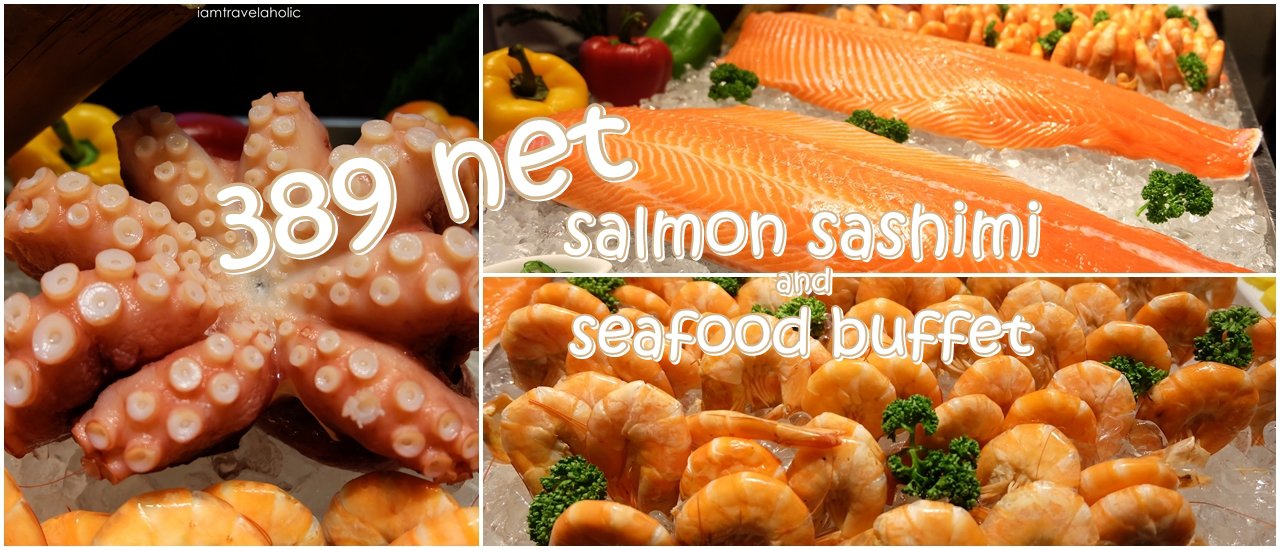 cover Unlimited Seafood & Salmon Sashimi Buffet for 389 Net at A-One Hotel Bangkok