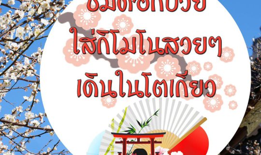 cover Admire the plum blossoms, dressed in a beautiful kimono, strolling through Tokyo.