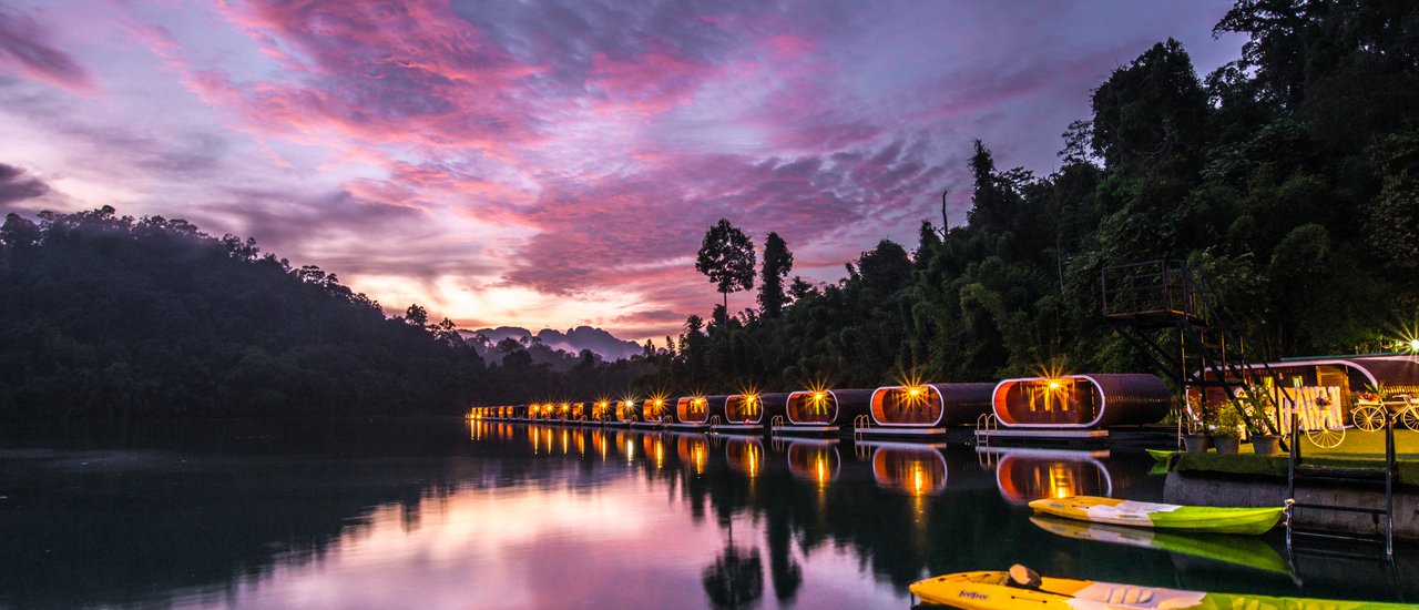 cover Pak Phanang at Ratchaprapha Dam (Chiao Lan), Surat Thani, Thailand.
