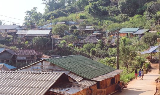 Cover Learning with the Akha people at Lo Yo Village, Chiang Rai Province....