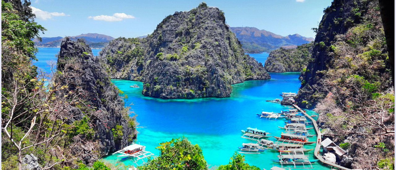 cover Escape Songkran, Solo Adventure to Paradise Island "Coron Island" @Philippines, April 11-13, 2017.