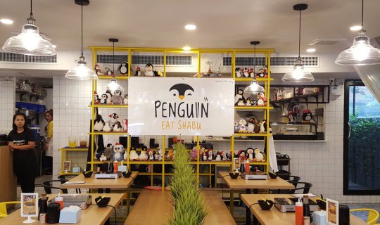 Cover All-you-can-eat at "Penguin Eat Shabu"...