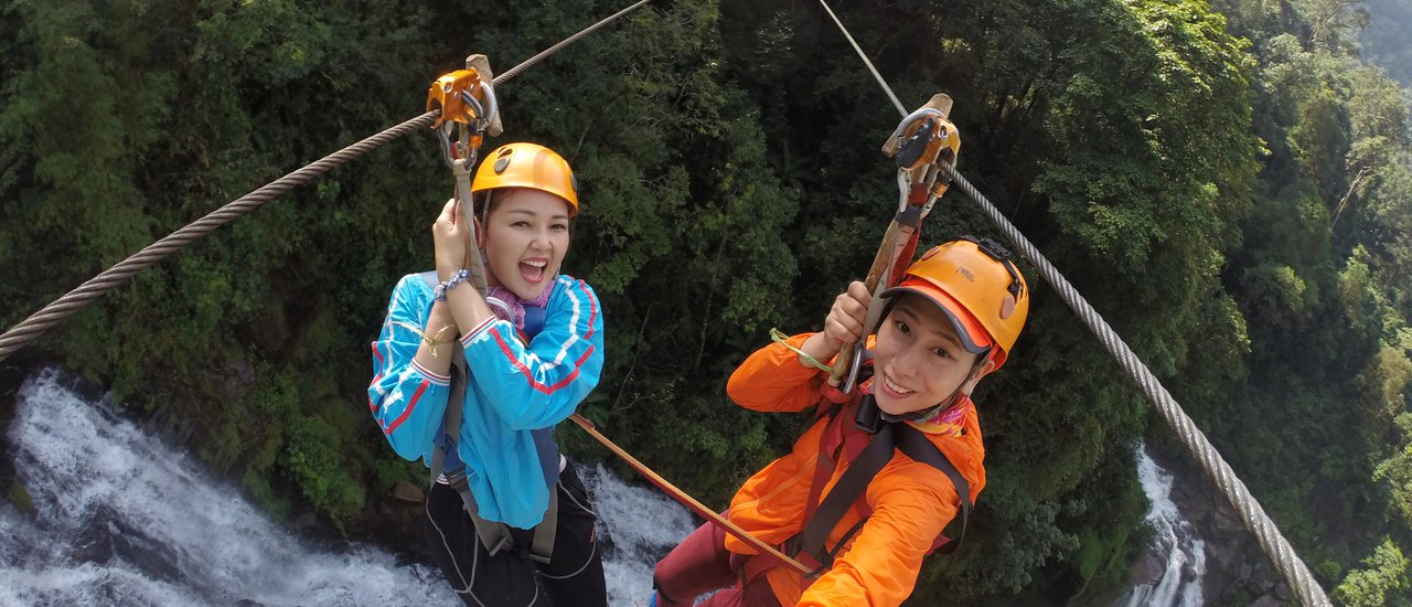 cover Zip Line in Southern Laos