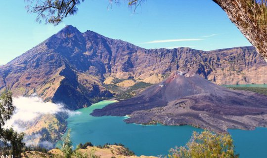 Cover Mt. Rinjani that I saw....