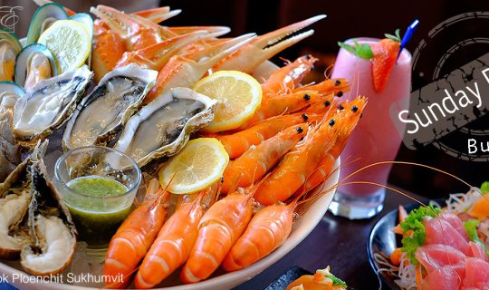 cover Eat More, Enjoy More! Sunday Brunch Buffet @ Novotel Bangkok Ploenchit Sukhumvit