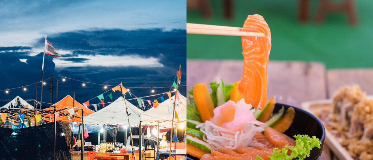 cover A Stroll and Delicious Sushi at Awake Market, Pathum Thani