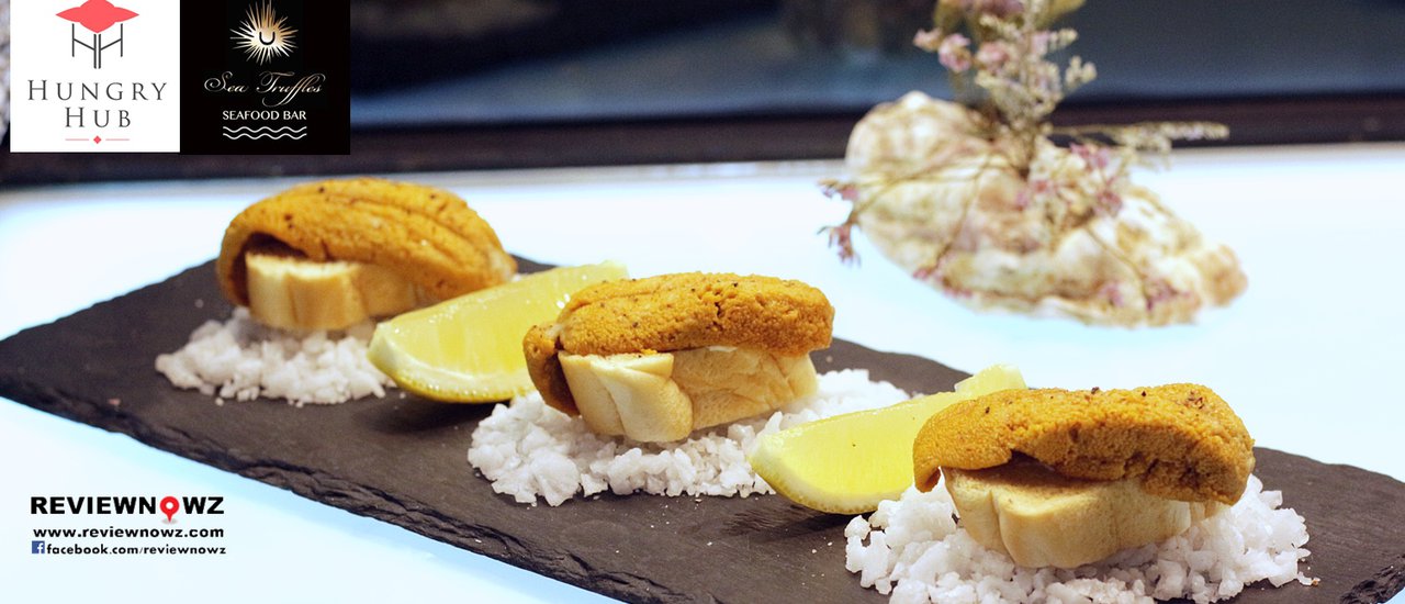 cover All-you-can-eat Sea Urchin Buffet! 2 hours for 1,299 net at Sea Truffles Seafood Bar Thonglor 10