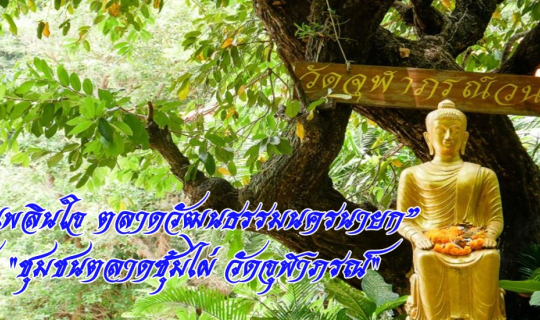 Cover “เที่ยวเพลินใจ ตลาดวัฒนธรรมนครนายก” กับ "ชุมชนตลาดซุ้มไผ่ วัดจุฬาภรณ...