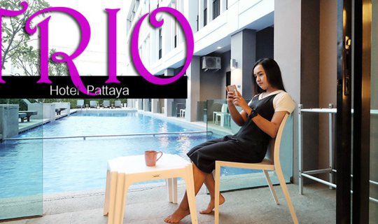 Cover + Not on the beach, but in the heart of Trio Hotel Pattaya +...