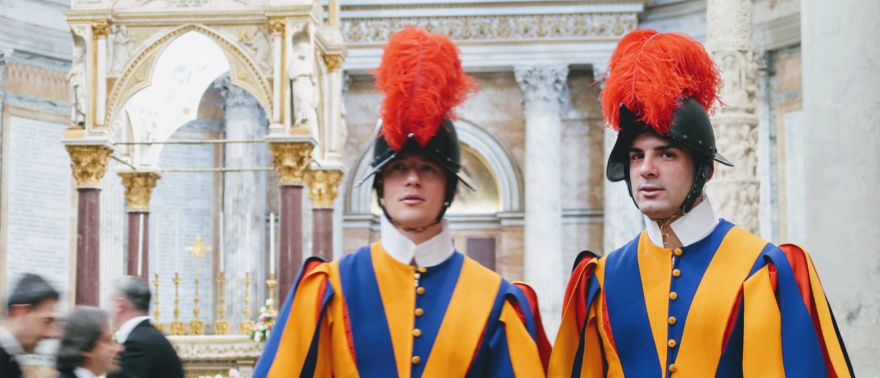 cover Escaping the Threat of Fearsome Italy: Following the Life of "Pope Francis" in Vatican City