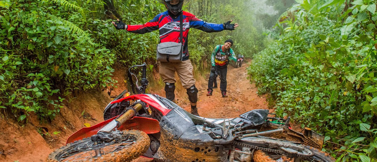 cover Two Days, One Night in Tak: Chasing Waterfalls in the Rainy Season with the CRF250Rally and Friends