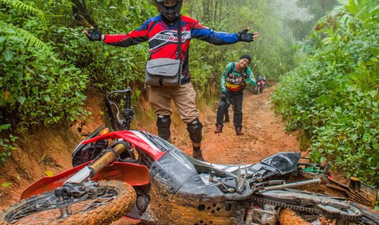 cover Two Days, One Night in Tak: Chasing Waterfalls in the Rainy Season with the CRF250Rally and Friends
